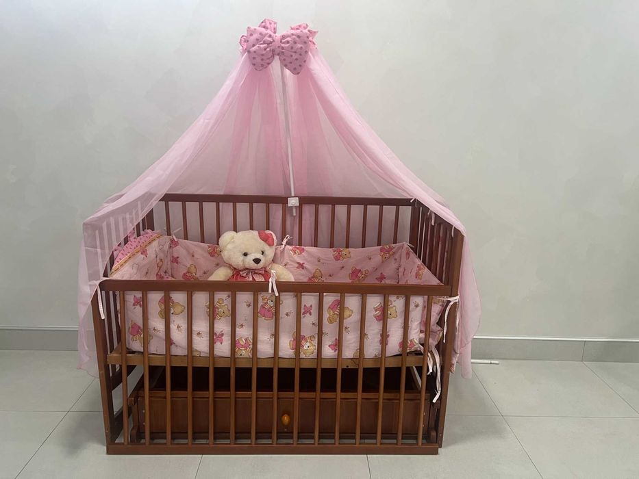 Продам б.у ліжечко дитяче