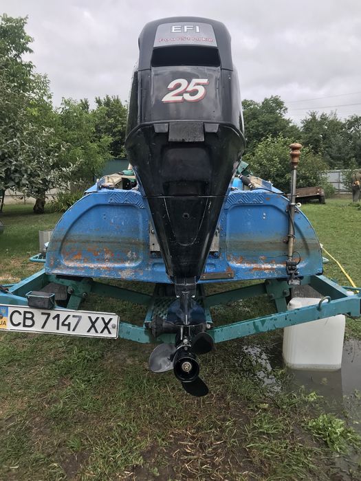 Продам лодочний мотор Меркурі 25