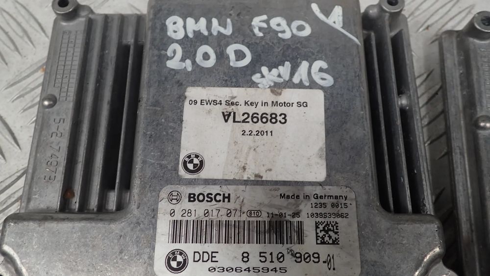 komputer sterownik silnika bmw e90 2,0d  028101707 / 0281016067 / 0281