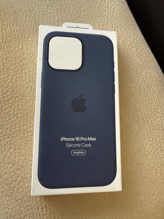 Capa Apple iPhone 16 PRO MAX Azul Denim