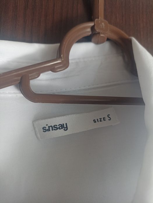 Gładka koszula z wiskozy