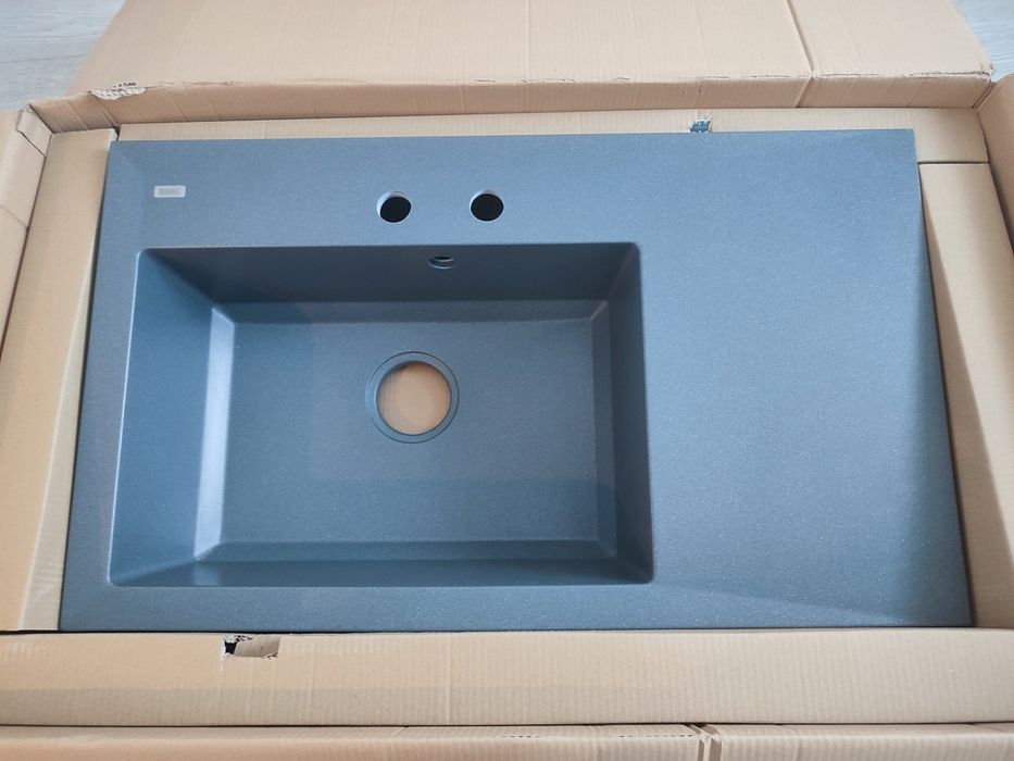 BERG INCO Zlewozmywak granitowy zlew