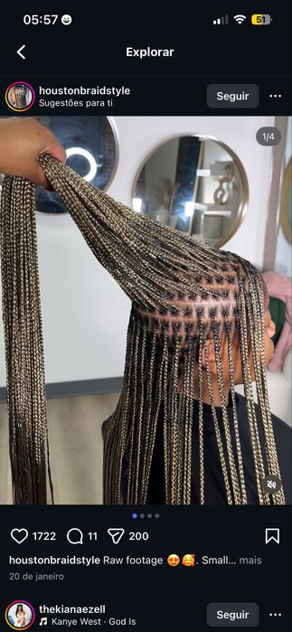 Tranças ao domicilio setubal