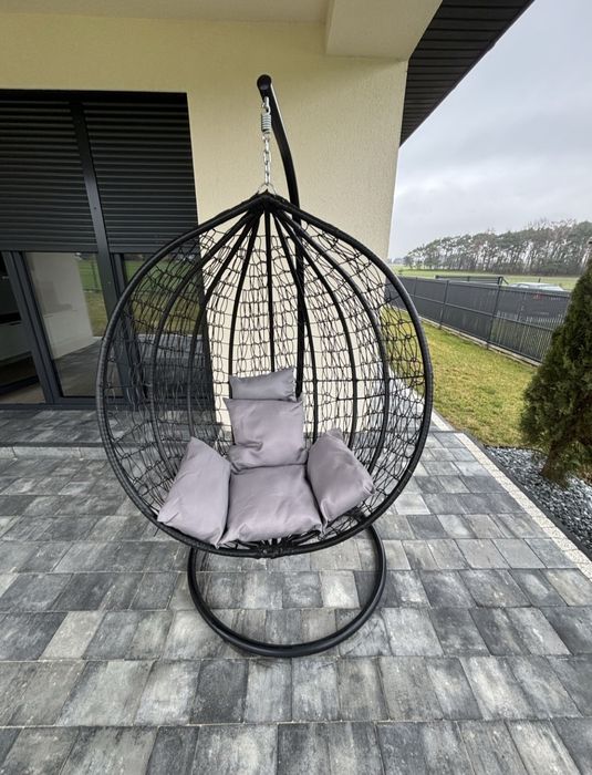 Hit Cenowy NOWY fotel wiszący kokon kosz bocianie gniazdo meble