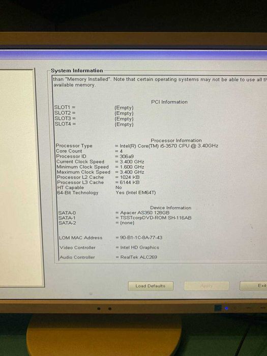 Mini komputer DELL 7010 USFF i5 8GB 120GB SSD W10