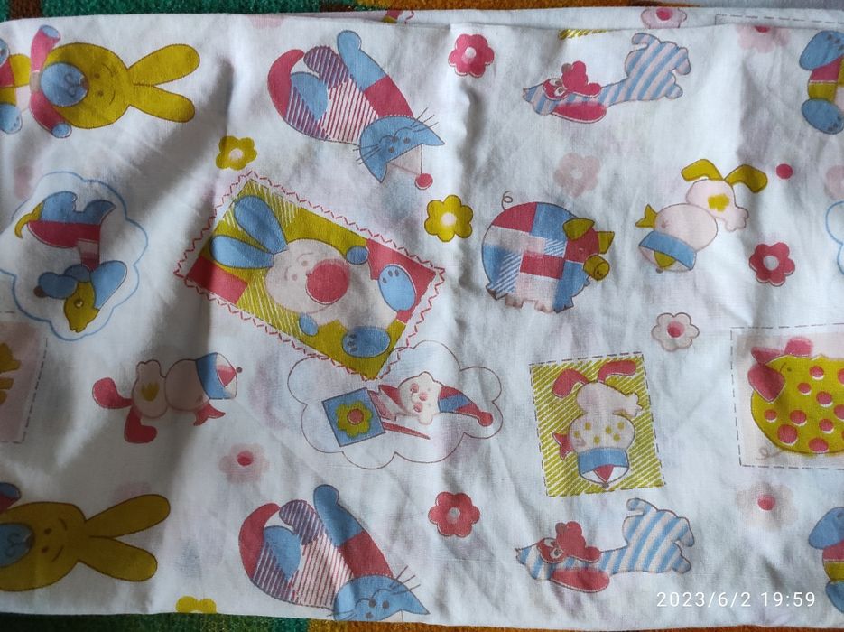 4 poszewki na poduszkę 50/55cm