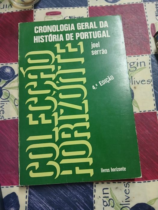 Cronologia geral da história de portugal - Joel Serrão