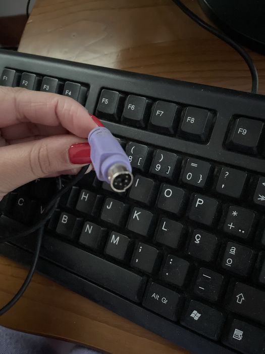 Teclado Labtec a funcionar