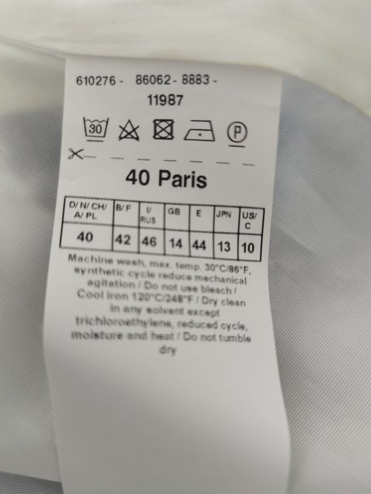 Linda saia de algodão totalmente forrada tamanho 42 francês. Estado mu