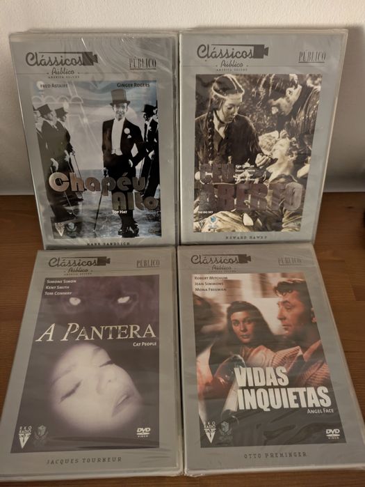 Coleção DVDs NOVOS e SELADOS (Vários 10) América Deluxe - Clássicos Publico.