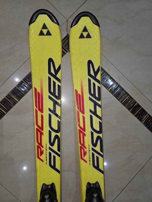 Komplet narty FISCHER RC4 RACE 130CM+buty 25,5CM rozm.40