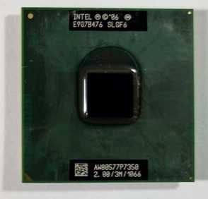 Процесори для ноутбуків Socket P Core 2 Duo T9600, P9600, P9500, T9300, T8100