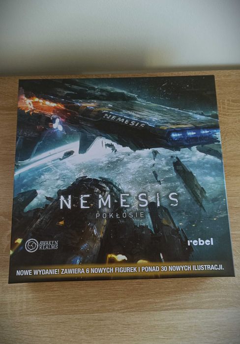 Nemesis + Pokłosie - pomalowane figurki + korytarze techniczne