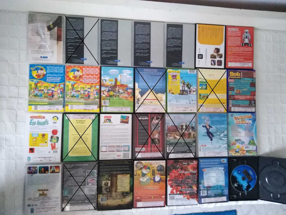 DVDs Vários Títulos