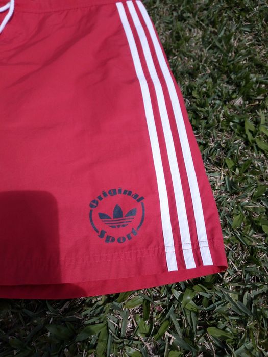 Calções Adidas Vermelho julgo que unisexo