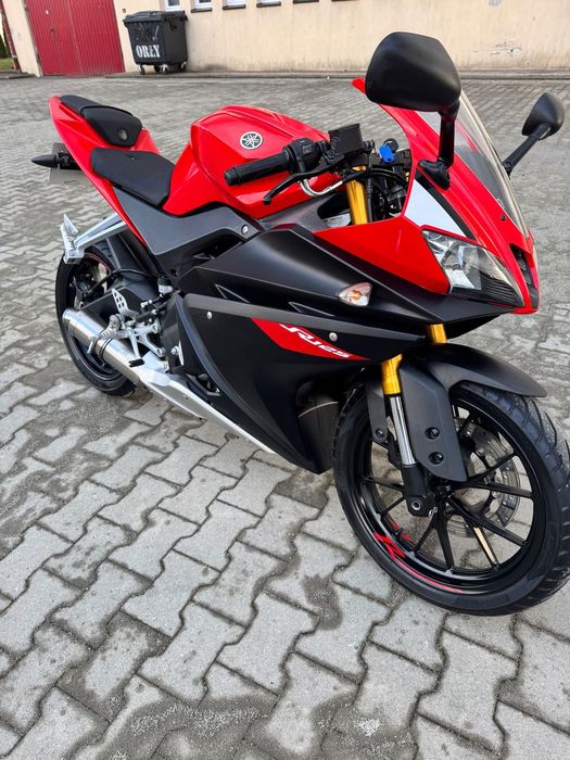 Yamaha YZF Yamaha YZF R125 Lift Sportowy Wydech Super Stan kat. B