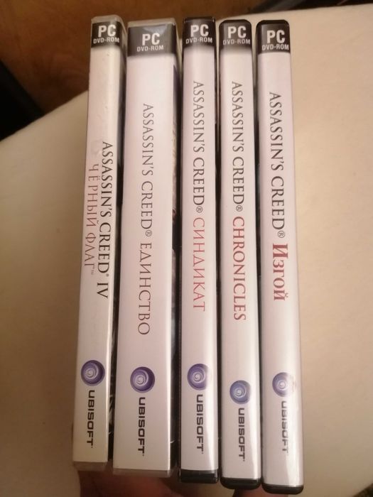 Колекція гри Assassins Creed (17 DVD дисков) для ПК (PC)