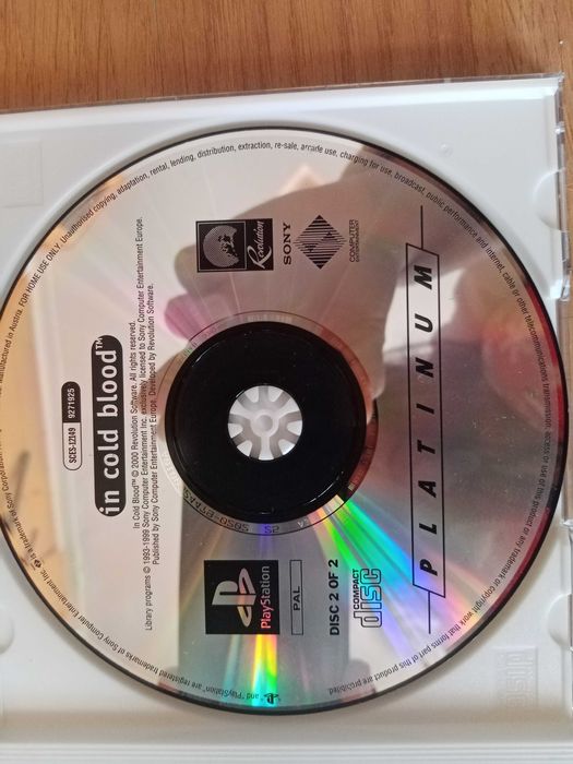 In cold blood Playstation 1