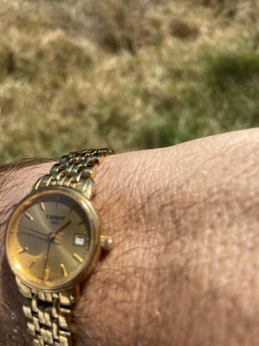 Relógio Tissot de senhora sapphir crystal