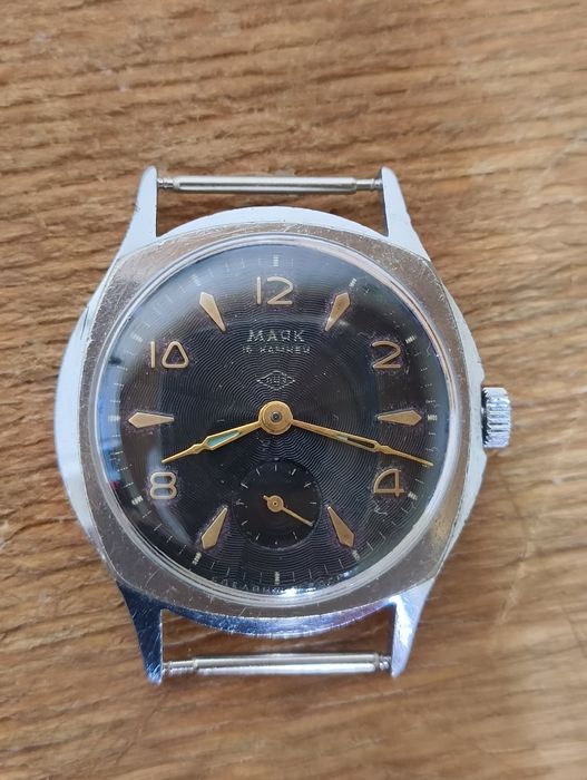 Наручний годинник маяк. Часы наручные маяк в хроме,ссср.