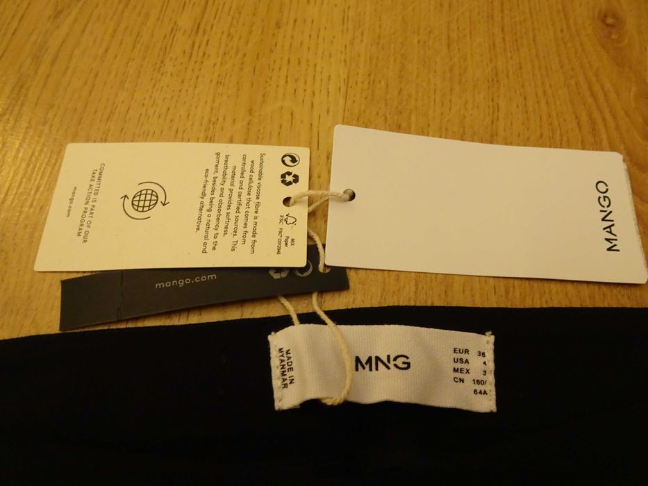 Mango spodnie damskie eleganckie rozmiar 36/S NOWE