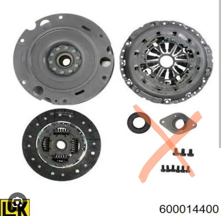 Комплект щеплення 0B1105266 AK, LUK 600014400 нове
