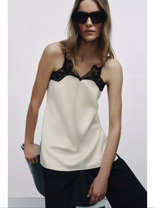 Топ сатиновий Zara