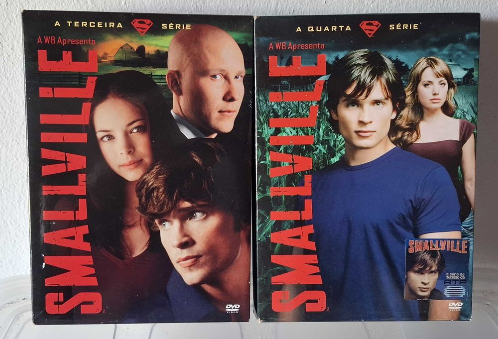 Smallville - (as 5 primeiras seasons, edições nacionais)