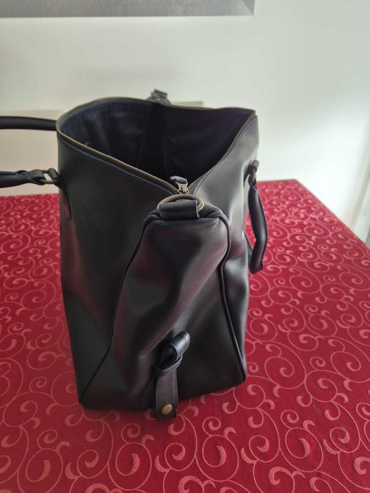 Mala de viagem Vintage em Couro