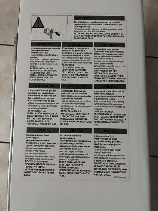 Witam sprzedam piecyk łazienkowy gazowy ARISTON