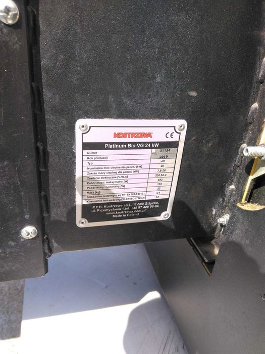 Kocioł na pellet Kostrzewa od 6,3 kW do 21 kW
