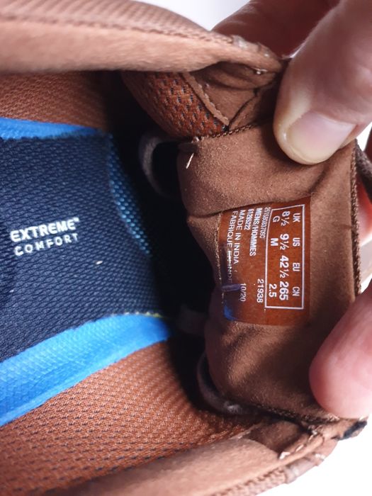 Clarks  черевики чоловічі 42.5 устілка 28 см  кросівки  кеди взуття обувь ботинки   (  як ECCO , Geox , Skechers )