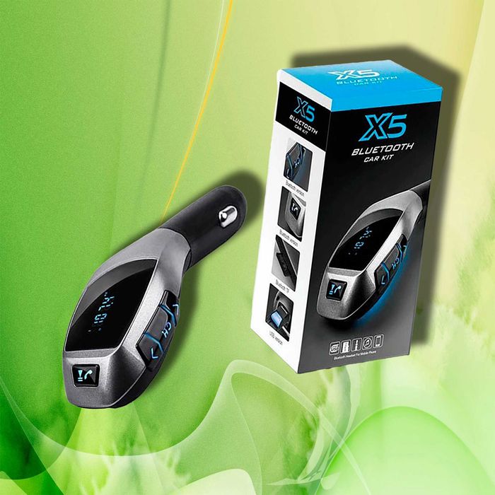 Смарт-трансмиттер. Музыка и безопасные звонки за рулем.