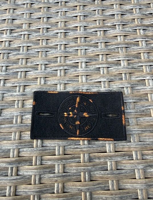патч stone island offdye black оригинал
