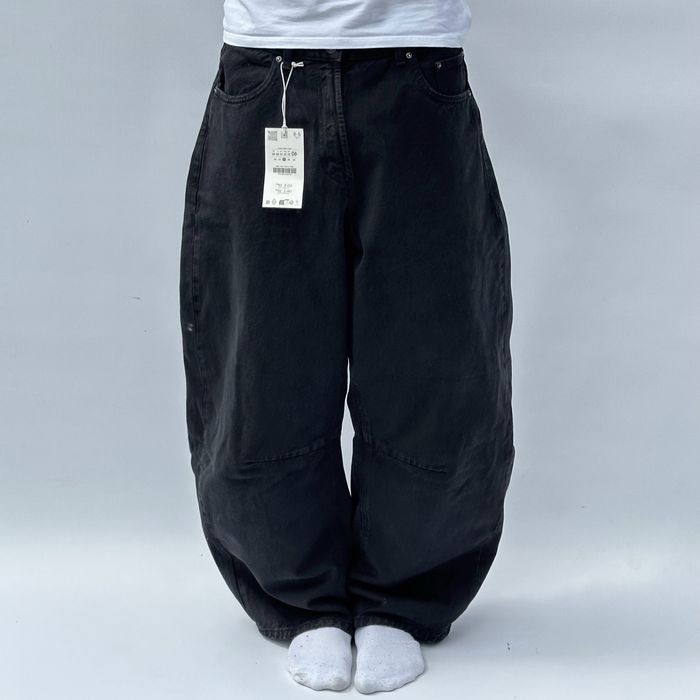 Широкі Джинси Zara Barrel Fit Зара Баррел Супер Беггі Super Baggy