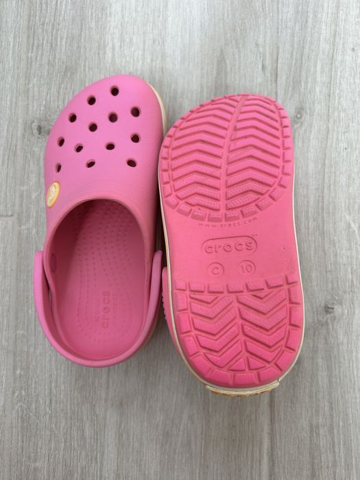 дитячі сабо Crocs Crocband Kids  для дівчинки