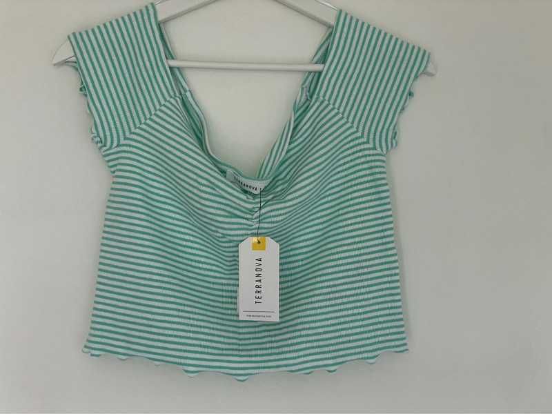 Zestaw 8 crop topów rozm. L/XL