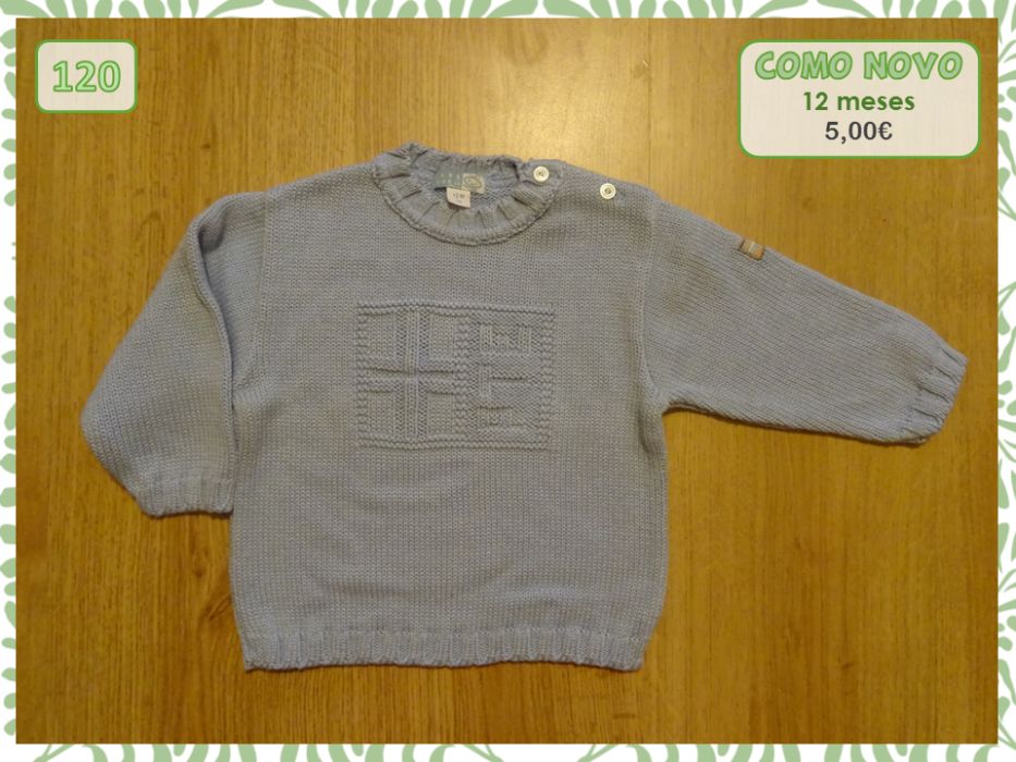Camisolas e casacos, 12-18 meses (oferta portes)