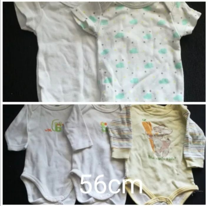 Bodys de bebé vários tamanhos