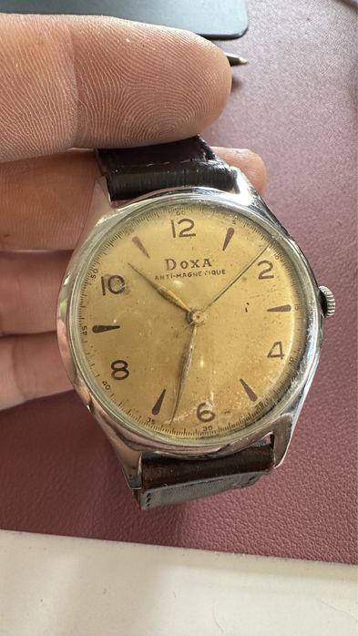 Zegarek Doxa anti-magnetique sprawny stan bardzo dobry