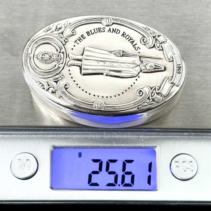 Srebrna szkatułka lustrzanka okolicznościowa - srebro próby 925