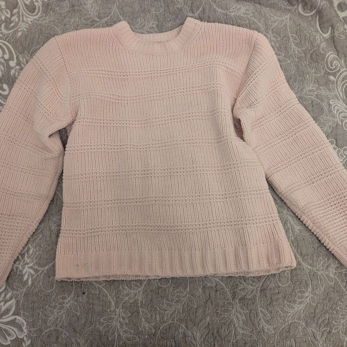 Плюшева якісна рожева кофта