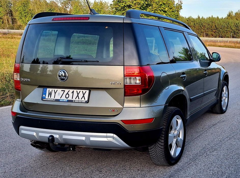 Samochód osobowy SKODA YETI