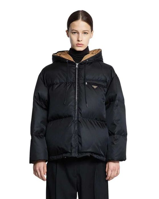 Пуховик Prada Re-Nylon Down Jacket Black