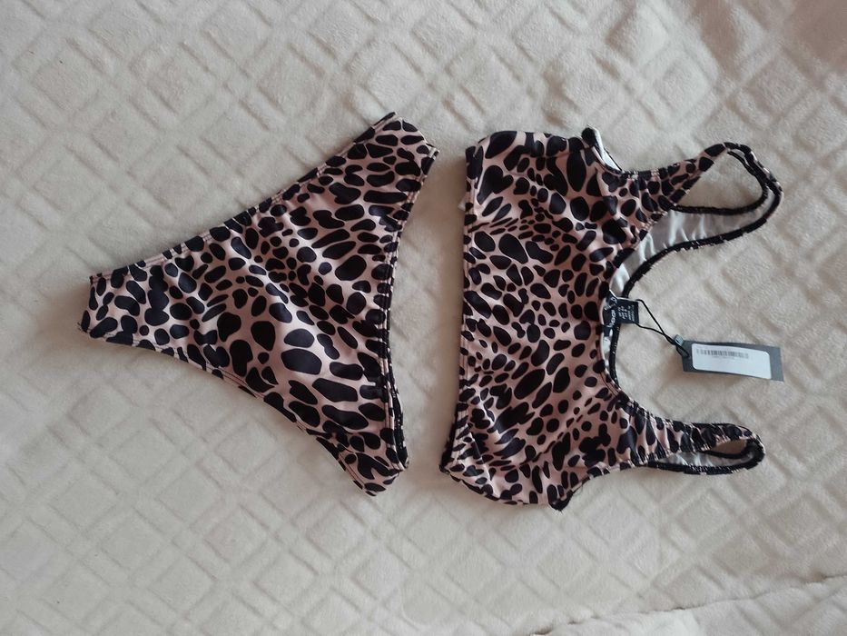 (40/L) Dwuczęściowy strój kąpielowy z Londynu,bikini, NOWY