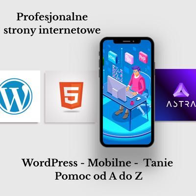 Nowoczesne strony internetowe – WordPress | HTML5 | Pomoc od A do Z