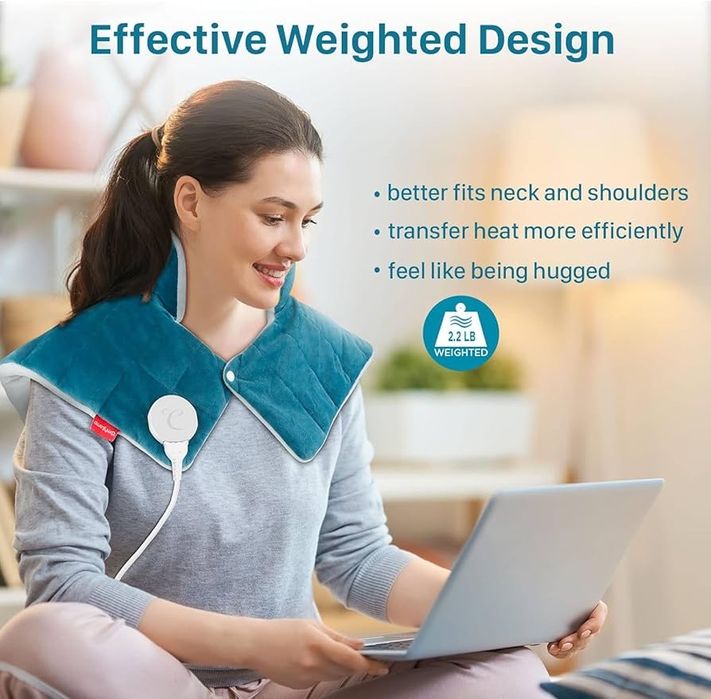 Електрична грілка  для шиї та плечей Comfytemp Heating Pad