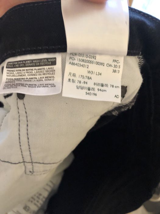 Фирменные мужсие джинсы Levis фірмові чоловічі джинси