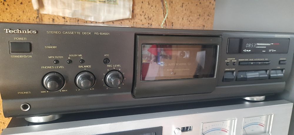 Дека Technics RS-Bx501, автореверс. Пульт ДУ.