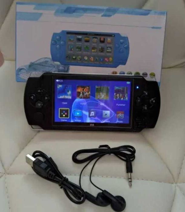 Игровая приставка для детей детская псп х6 много игр закачено